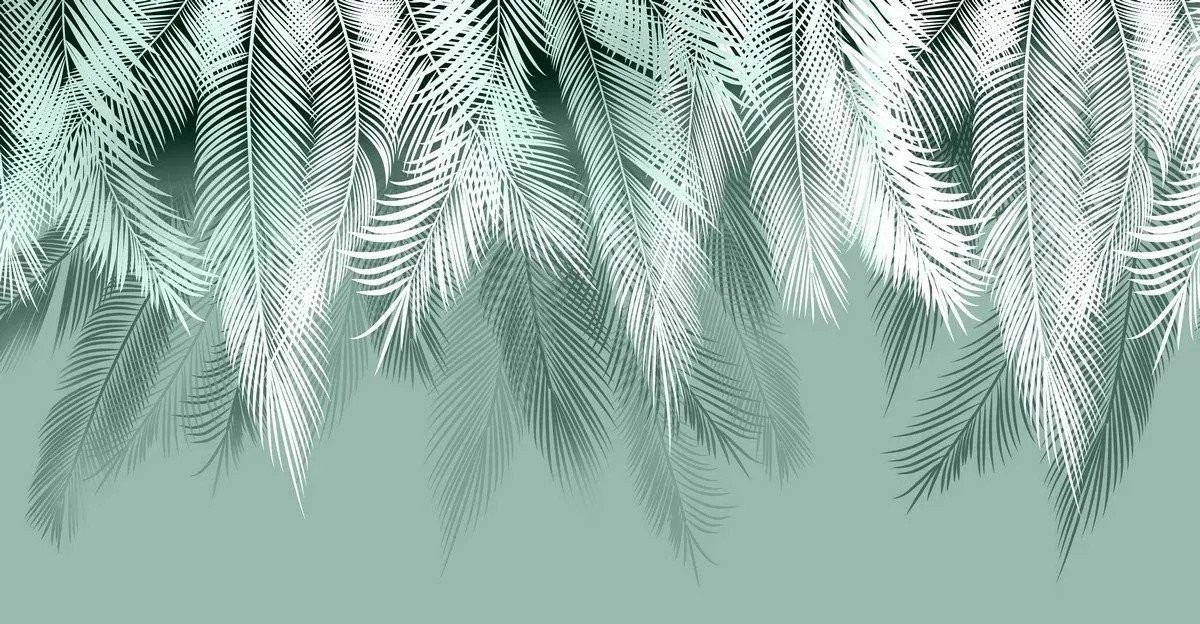 Фотообои Mio Tesoro Пальмовые листья 50 (500x260)