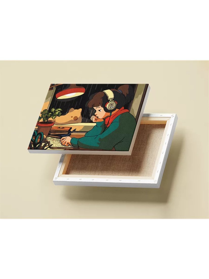 Картина по номерам PaintLine Lofi Girl PL-00322