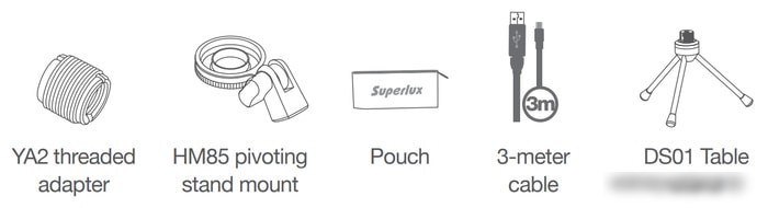 Микрофон Superlux E205U MKII (черный)