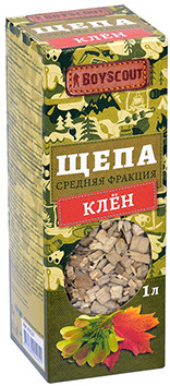Щепа для копчения BoyScout Клен 61527 (1 л)