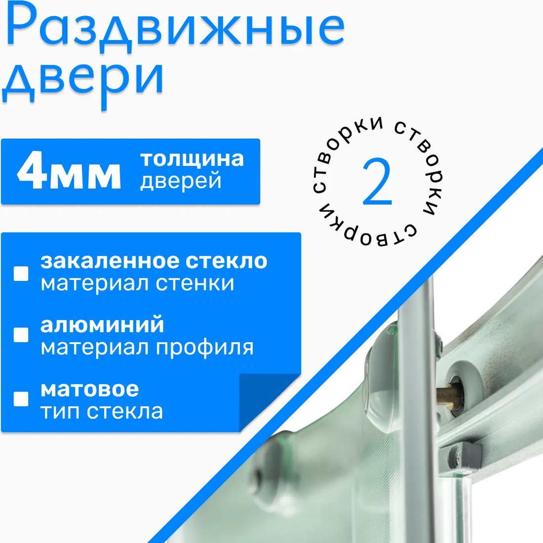Душевой уголок Saniteco SN-120L 120x80