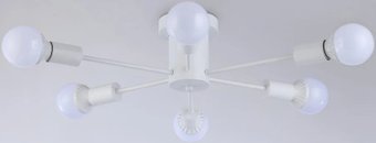 Припотолочная люстра Ambrella light Traditional TR80401/6 WH (белый)