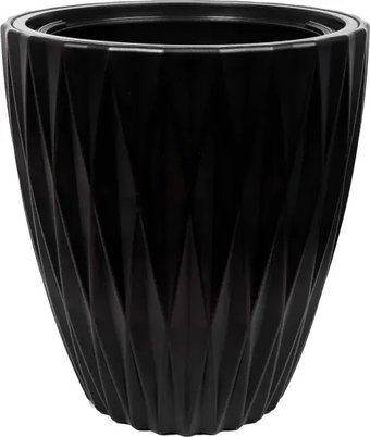 Кашпо Form-Plastic Caro FP-5790-084 (глубокий черный)