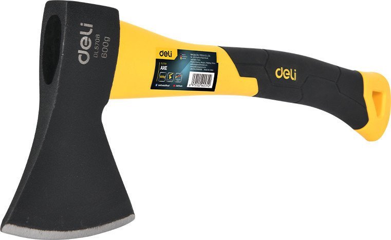 Топор Deli YS EDL5708 (600г, фибергласовая рукоятка)