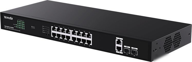 Неуправляемый коммутатор Tenda TEG1120P-16-250W