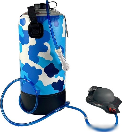 Душ походный AfishTour 10L Camp Shower Bag PVC 500D 516171 (синий)