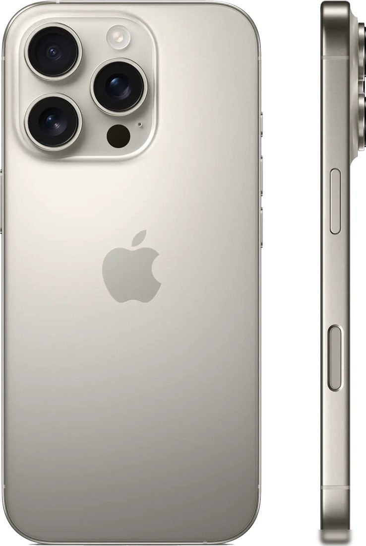 Телефон Apple iPhone 16 Pro Dual SIM 128GB (природный титан)