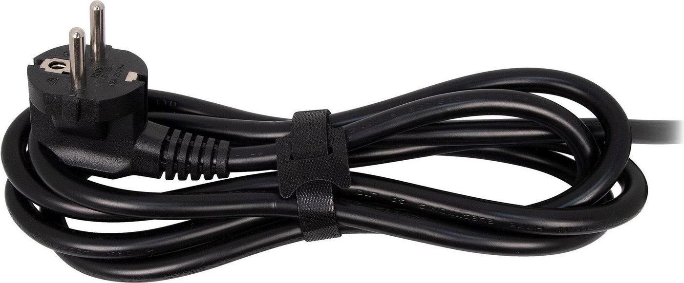 Сетевой фильтр Powercom SP-08 USB03AB (3 м, 8 розеток, черный)