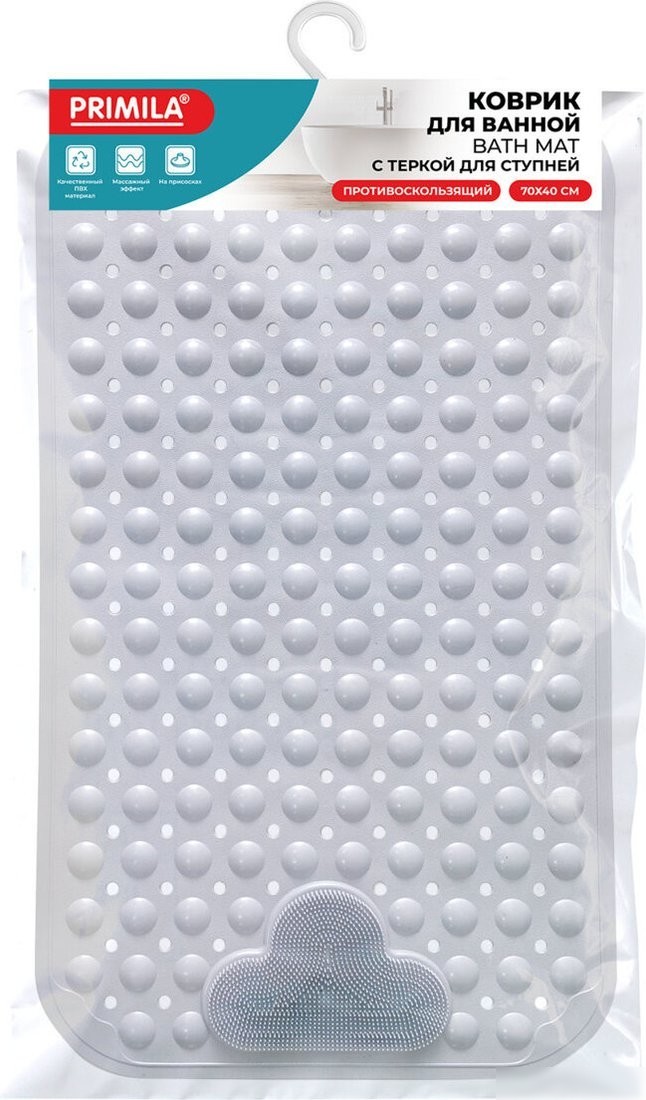 Коврик для ванной Primila 700374 (40x70, серый)