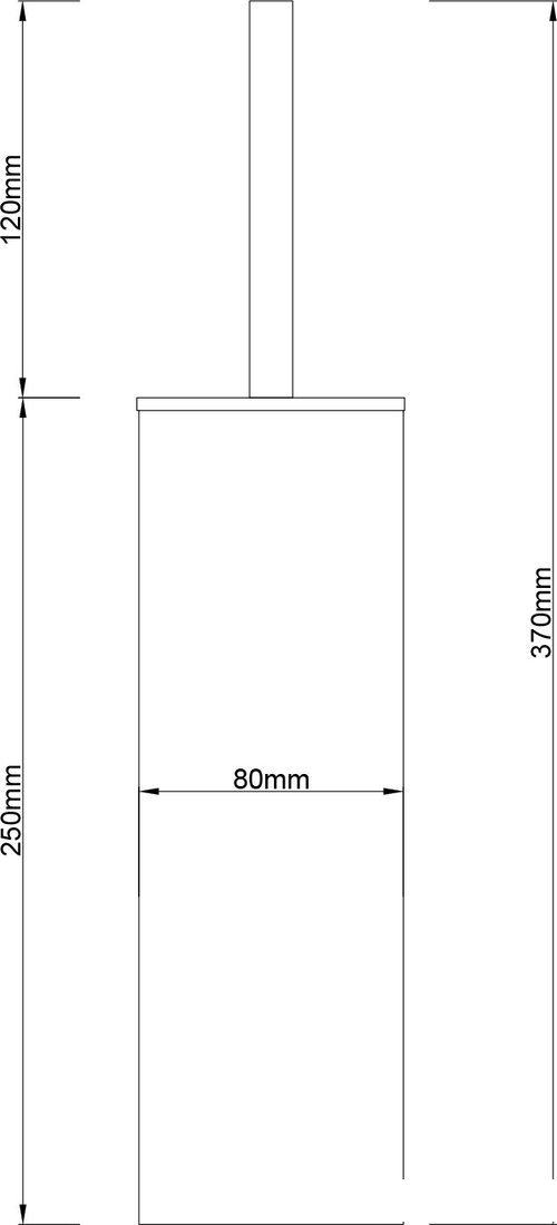 Ершик для унитаза Lauter 21SH80A29