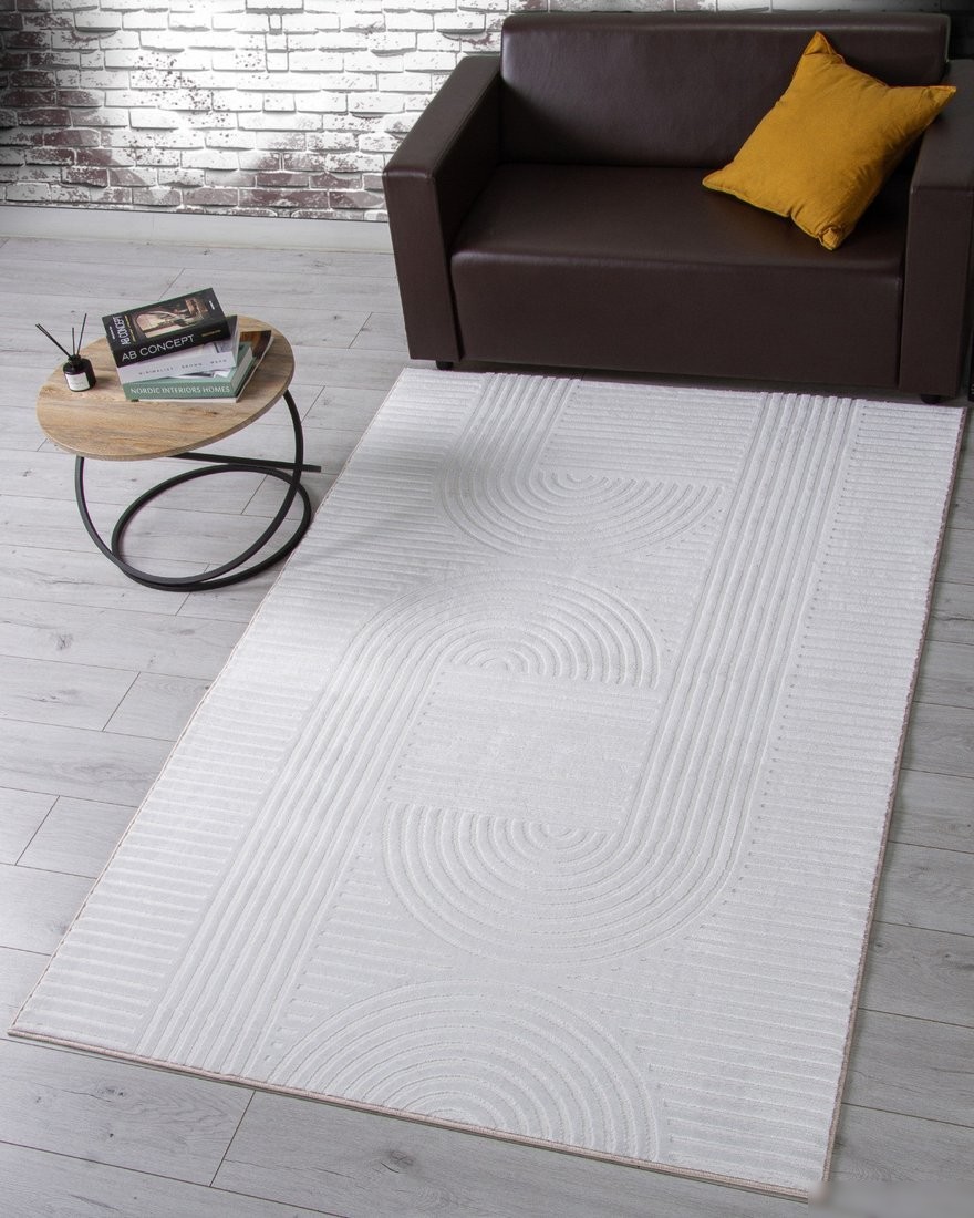 Ковер для жилой комнаты Merinos Monblan F537-STAN-NATURAL (3x5)