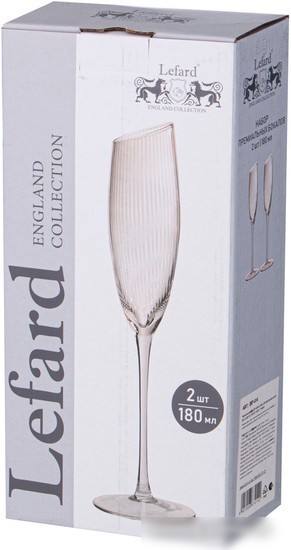 Набор бокалов для шампанского Lefard Daisy Optic 887-414 (2 шт)