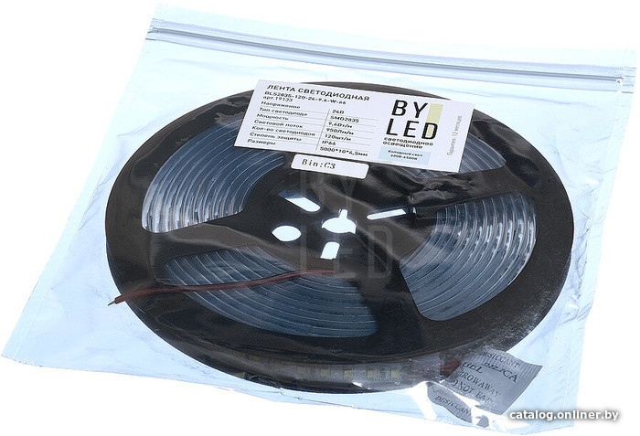 Светодиодная лента Byled BLS2835-120-24-9.6-W-66