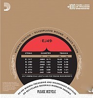Струны для гитары D'Addario EJ49