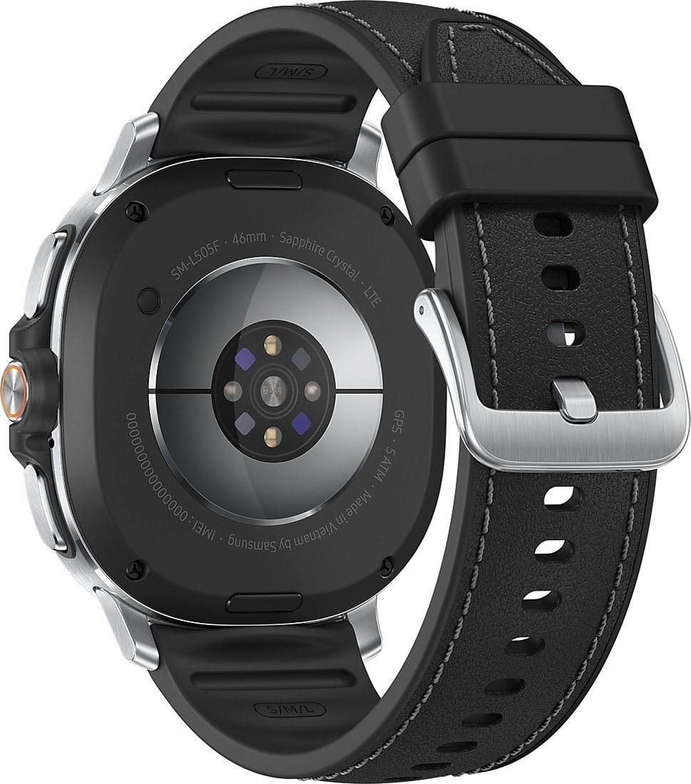 Умные часы Samsung Galaxy Watch8 Classic 46 мм LTE (серебристый/черный)