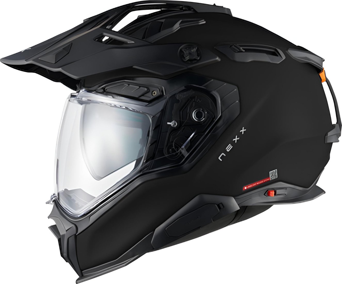 Мотошлем Nexx Helmets X.WED3 Plain (L, черный)