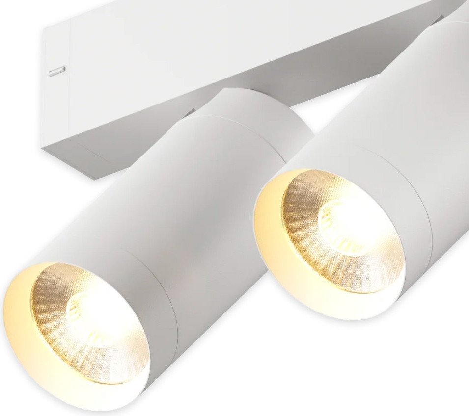 Трековый светильник AM Group Plain Cylinder AM590 2X10W 3000K WH