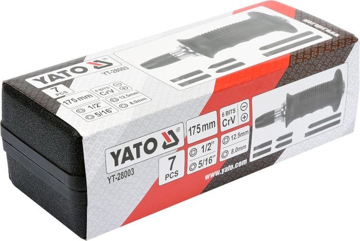Отвертка с набором Yato YT-28003