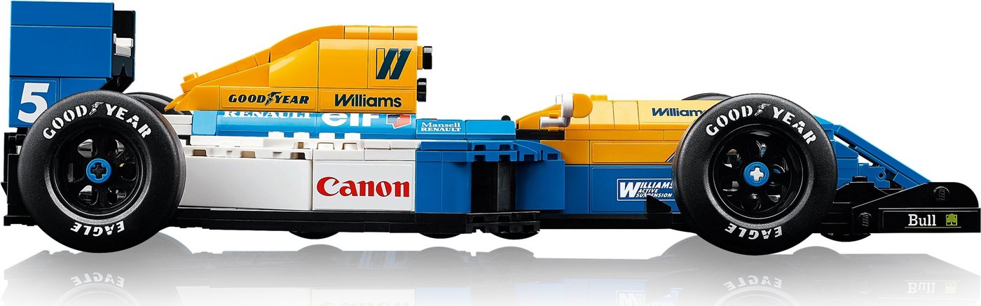 Конструктор LEGO Icons 10353 Гоночная машина Williams Racing FW14B & Nigel Mansell