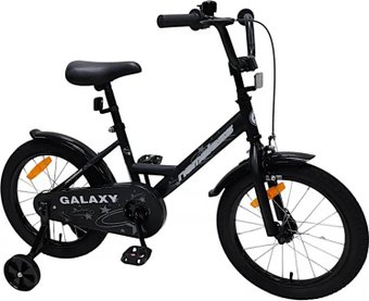 Детский велосипед Nameless Galaxy 16 2025 16GL-BK/SL(25) (черный/серебристый)