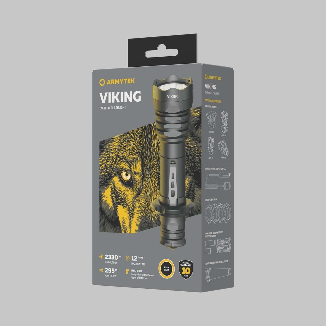 Фонарь Armytek Viking (теплый свет)