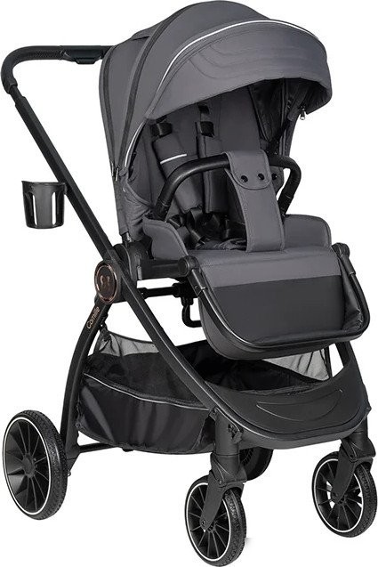 Универсальная коляска Farfello Camille 2024 (3 в 1, графит)