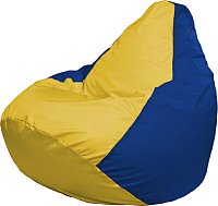 Кресло-мешок Flagman Груша Супер Мега 4XL Г5.1-254 (жёлтый/синий)