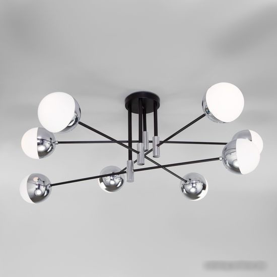 Люстра средней высоты Евросвет Nuvola 70129/8 (хром)