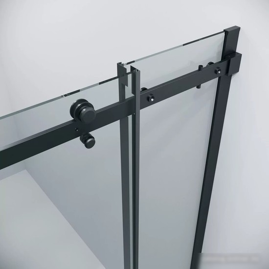 Душевой уголок Grossman Classic 100x100x195 300.K33.04.1010.21.00 (черный матовый/прозрачное стекло)