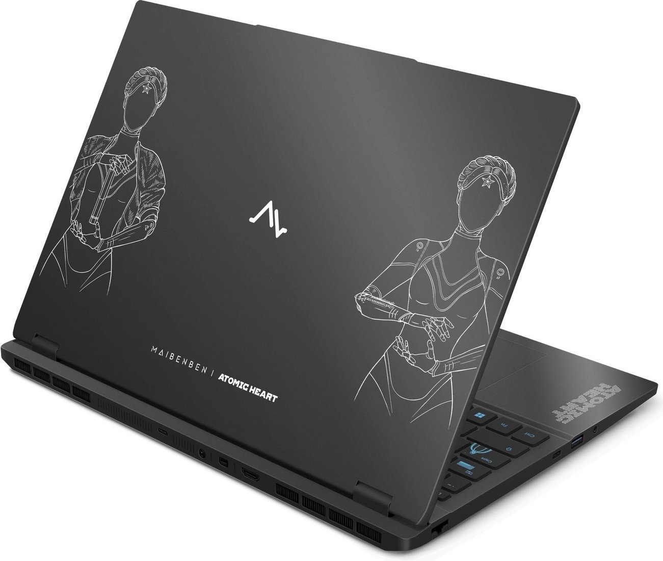 Игровой ноутбук Maibenben Typhoon X16B-R98956GQSHBRE3 32 ГБ + 2 ТБ