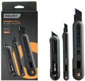 Нож строительный Deli HT4003 3 шт