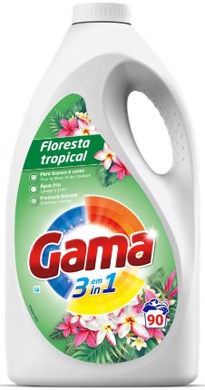 Гель для стирки Gama Floresta Tropical 4.05 л Гель для стирки Gama Floresta Tropical 4.05 л