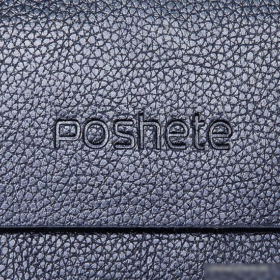 Мужская сумка Poshete 250-1346-2-BLK (черный)