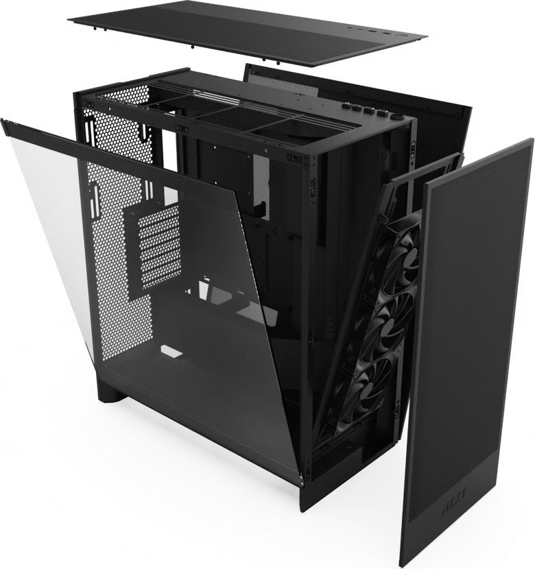 Корпус NZXT H7 Flow 2024 CM-H72FB-01