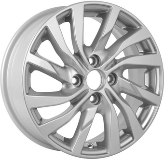 Литые диски K&K КС882 15x6" 4x100мм DIA 54.1мм ET 46мм Сильвер