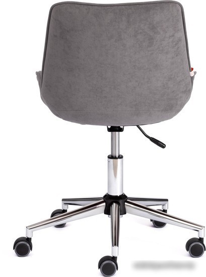 Кресло TetChair Style (флок, серый)
