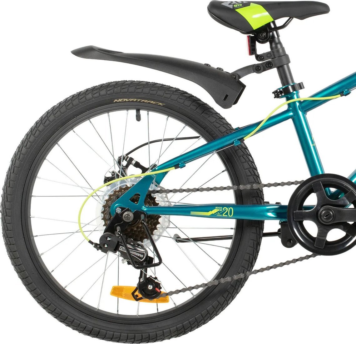 Детский велосипед Novatrack Pointer 20 20SH6D.POINTER.DGN6 (темно-зеленый)