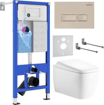 Унитаз подвесной Roxen StounFix Dual Fresh 968504