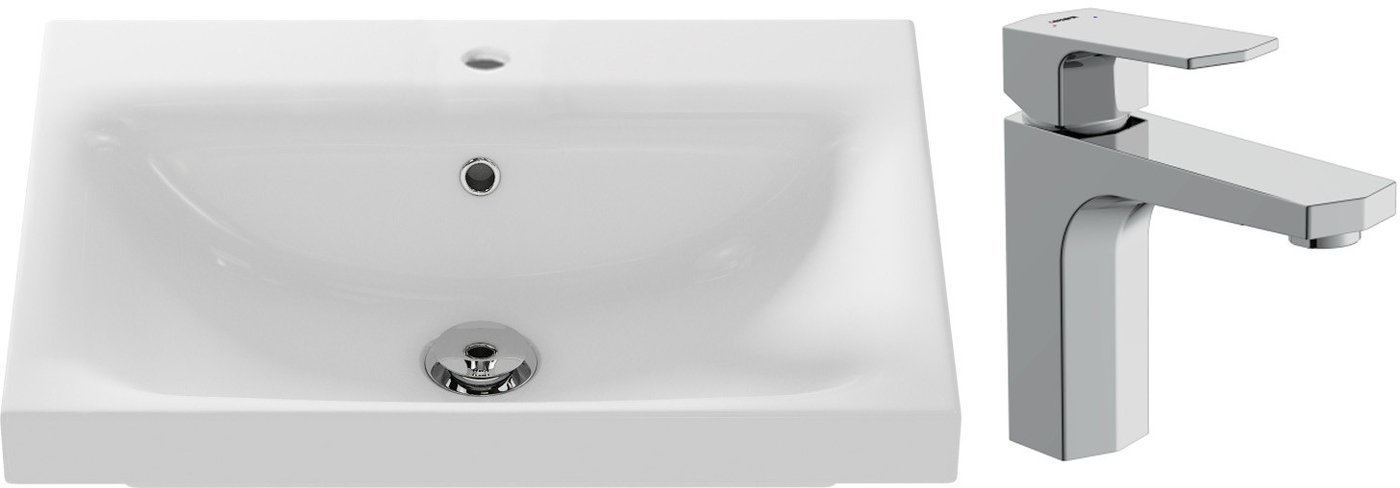 Умывальник Cersanit Moduo 60 S-UM-MOD60/1 + 63055