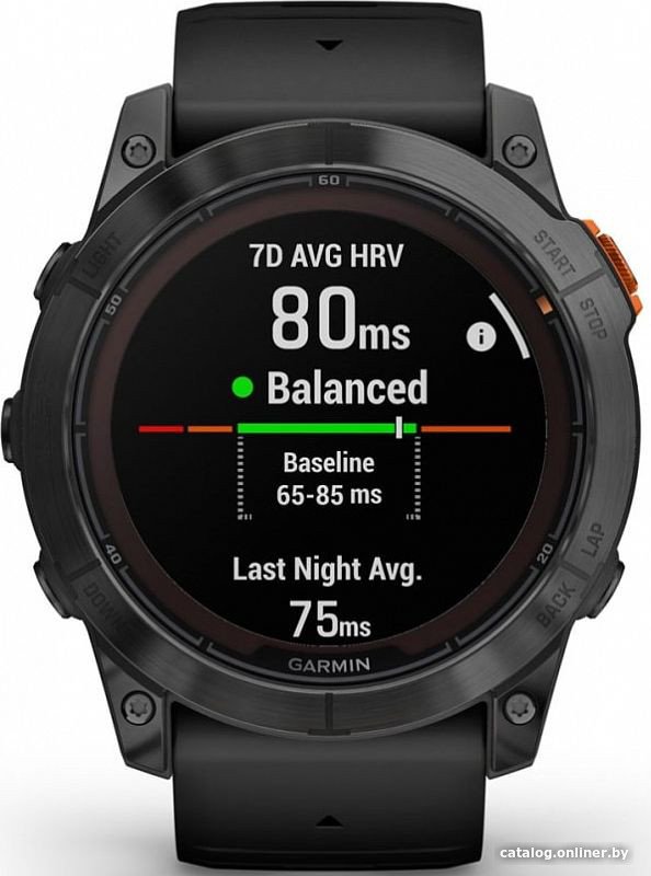 Умные часы Garmin Fenix 7 Pro Solar (сланцево-серый/черный)