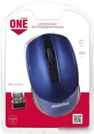 Мышь SmartBuy One SBM-332AG-B
