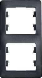 Рамка Schneider Electric Glossa GSL000706 (антрацит)