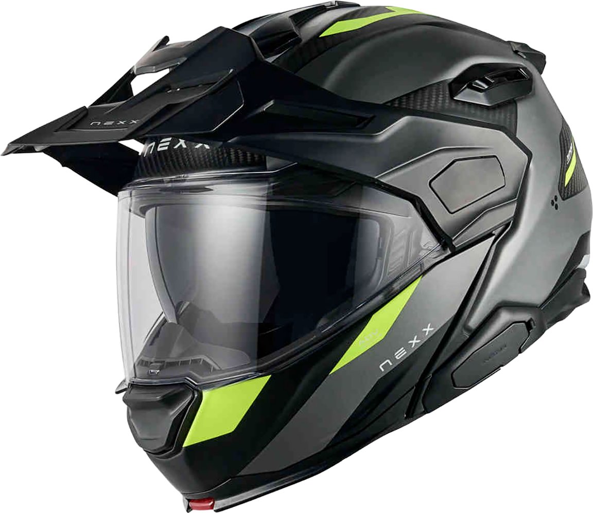 Мотошлем Nexx Helmets X.LFC Terra (XL, серый/неон)
