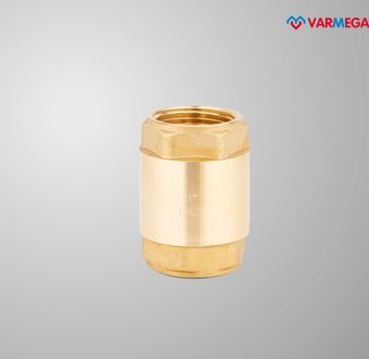 Запорная арматура Varmega Обратный клапан с латунным седлом 1" VM04503