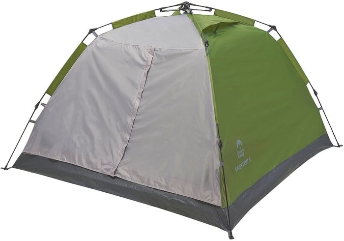 Треккинговая палатка Jungle Camp Easy Tent 2 (зеленый/серый)