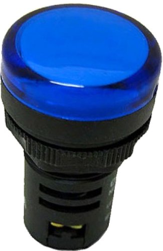 Лампа сигнальная Chint ND16-22DS/2 AC/DC 24В (R) 592937 (синий)