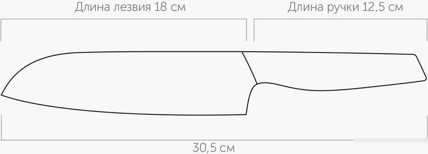 Кухонный нож Nadoba Блэр 725013