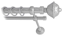 Карниз для штор Lm Decor Империя 168 2р витой 25/16мм (сатин, 2.8м)