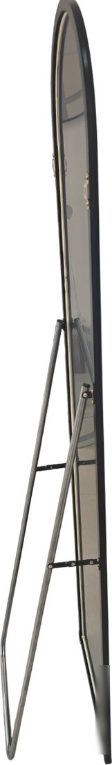 Зеркало Saniteco M-aluminum 160x40 (черный)