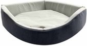 Лежак Homepet 82911 (40x40x84см, серо-белый)